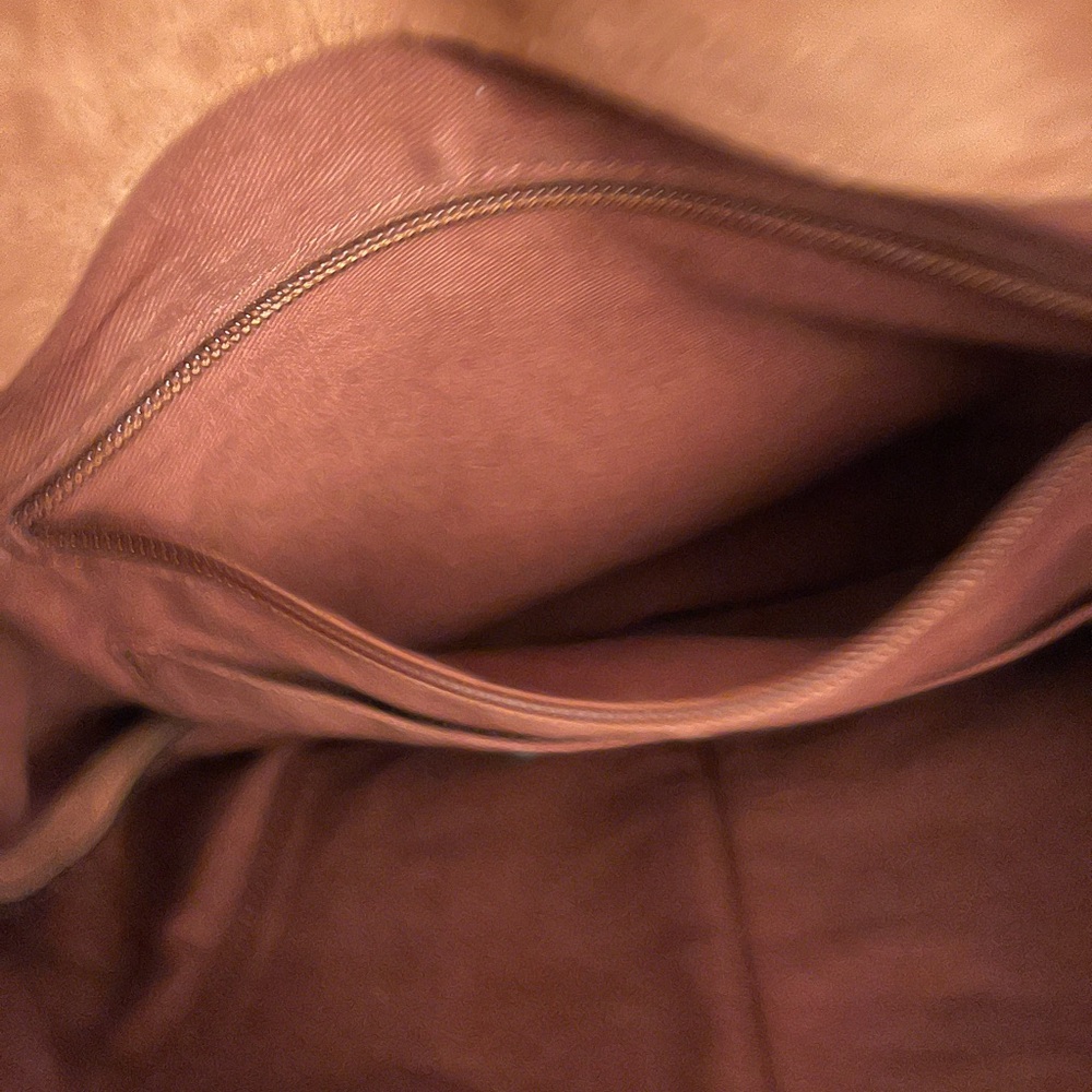 Frye Brown Leather Hobo Shoulder Bag - Picture 9 of 14
